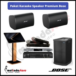 Paket Karaoke Premium Speaker Bose | Lengkap 